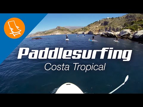 Paddlesurfing on the Costa Tropical