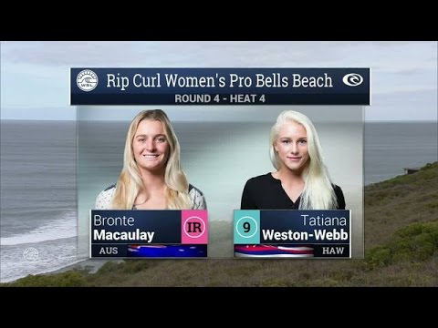 2016 Rip Curl Women’s Pro Bells Beach: Round 4, Heat 4 Video