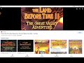 Land Before Time 2 The Great Valley Adventure 1994 Sunset Soundtrack