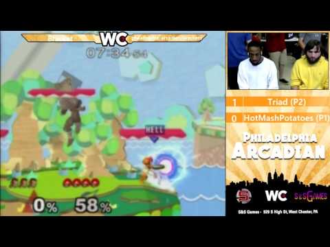 The Philadelphia Arcadian: Triad (Samus) vs HotMashedPotatoes (Puff/Ganon) - Winners Round 2