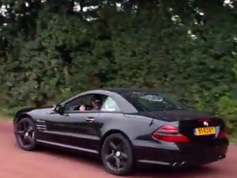 Mercedes-Benz SL55 AMG Hard Acceleration!! -HD