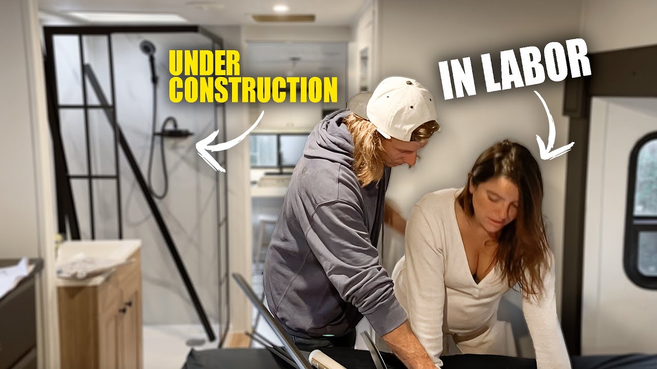 The Baby Couldn't Wait!!! Labor Hits During our RV Reno! | VLOG 269