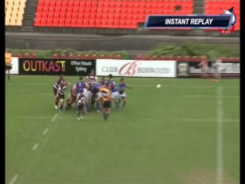 Sam Vaevae - Rugby Highlights 2014-2015 - Manly Marlins