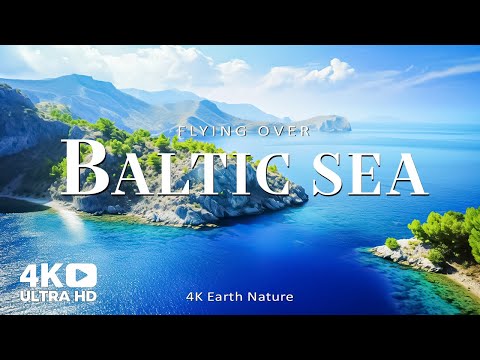 Baltic Sea 4K - Earth Nature - Incredible beautiful natural landscape with relaxing music