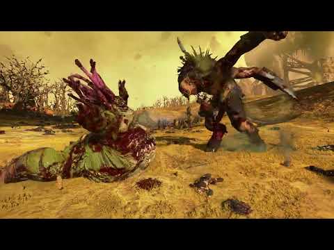 Beastmen vs Nurgle - Massive Battle - Total War Warhammer 3