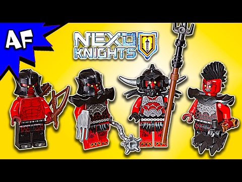 Vidéo LEGO Nexo Knights 853516 : Ensemble de construction Armée de monstres