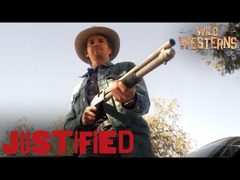 Justified | Raylan And The Beanbag Shotgun | Wild Westerns