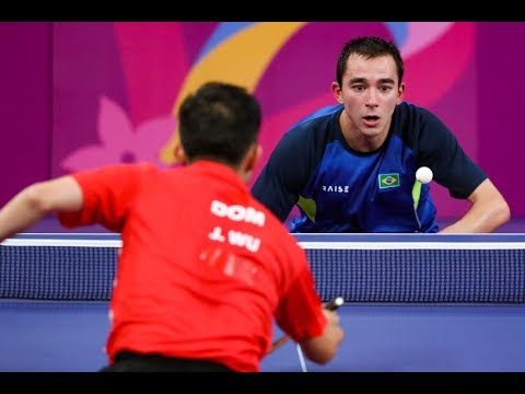 [2019 Pan American Games] Hugo Calderano vs Wu Jiaji  2019.8.31