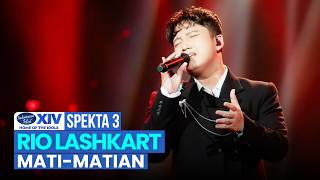 Download lagu RIO LAHSKART - MATI MATIAN | SPEKTA 3 | INDONESIAN IDOL SEASON 14 mp3