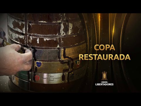 Restauração da taça da Copa CONMEBOL Libertadores