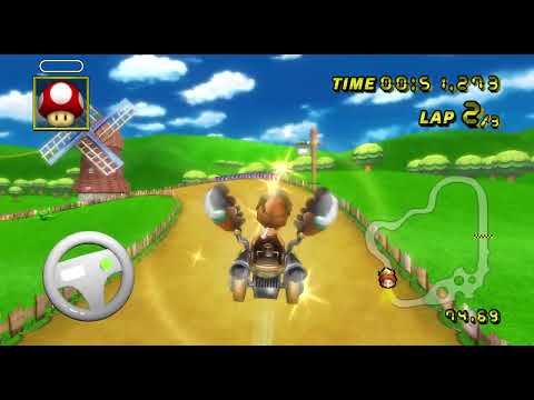 Mario Kart Wii - Moo Moo Meadows - Easy Staff Ghost