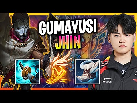 GUMAYUSI PERFECT GAME WITH JHIN! | T1 Gumayusi Plays Jhin Support vs Corki!  Season 2024