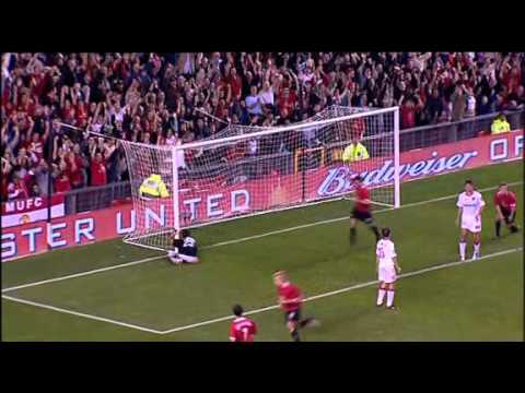 Manchester United - Dinamo Bucuresti  3-0 tur preliminar Champions League 2004-05.avi