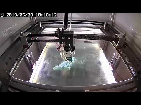 SecKit SK-300 Core-XY prints Flexi Rex @ 200mm/s