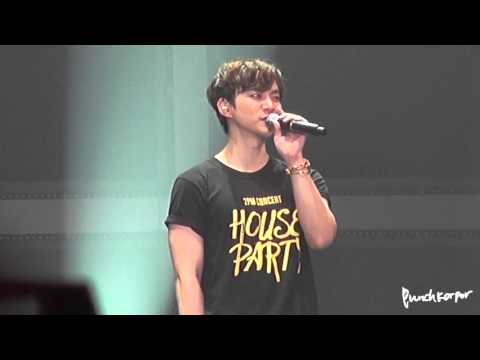 [FANCAM] 160320 Junho's Thanks #HOUSEPARTYINBKK