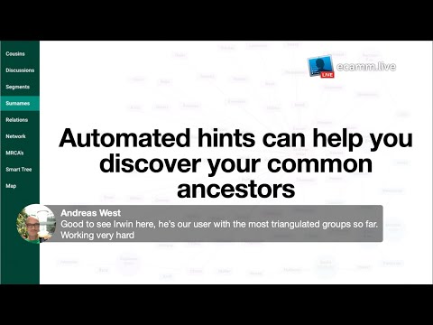 Replay: Automated hints that can help you discover your common ancestors