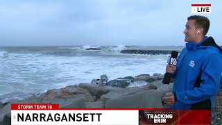 Hurricane Erin and the swells felt in Rhode Island