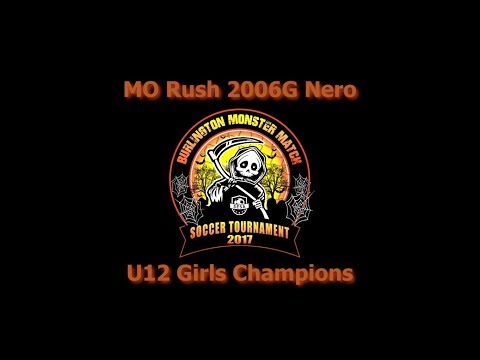 MO Rush 2006G Nero: U12 Girls Champions