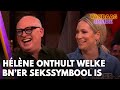 Hélène vertelt welke BN'er als sekssymbool wordt gezien; René weet niet wat hij hoort