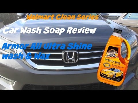 Review of Armor All Ultra Shine Wash and Wax