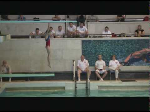 103B 201B 301B 403C 104C Dominika Bąk - trampolina 1m - złoty medal. Skoki do wody. Diving