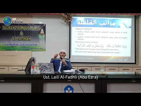 Daurah Tajwid 2019 - 031 Sifat Qalqalah القلقلة