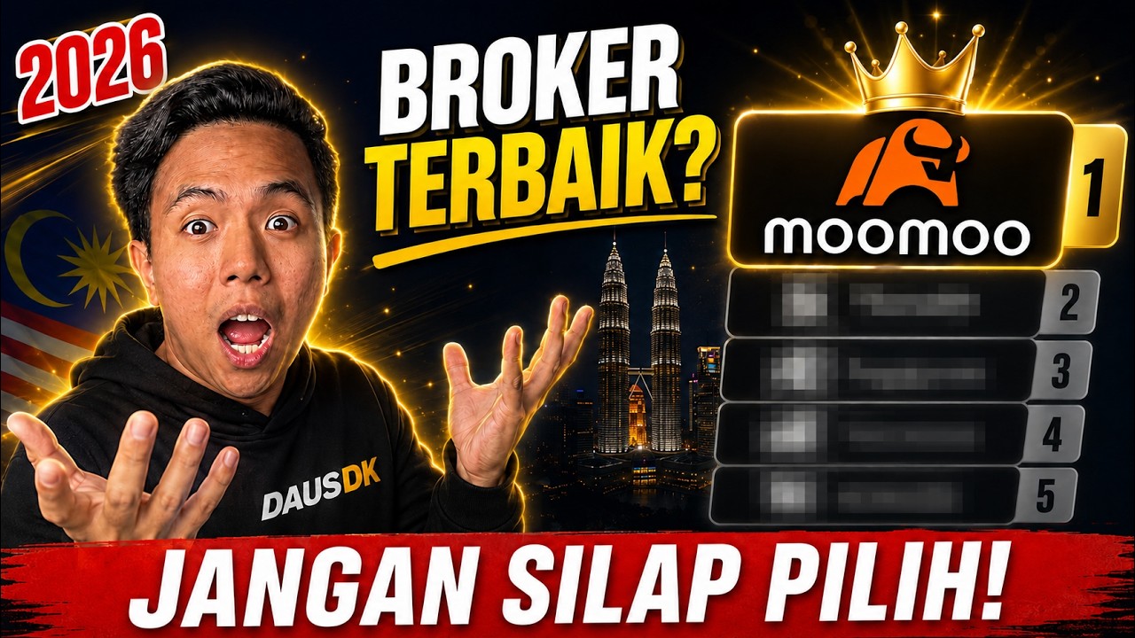 Setengah Juta Dalam Moomoo! 8 Benda Yang Buat Daus STAY Guna Moomoo (Broker Saham Terbaik 2026)
