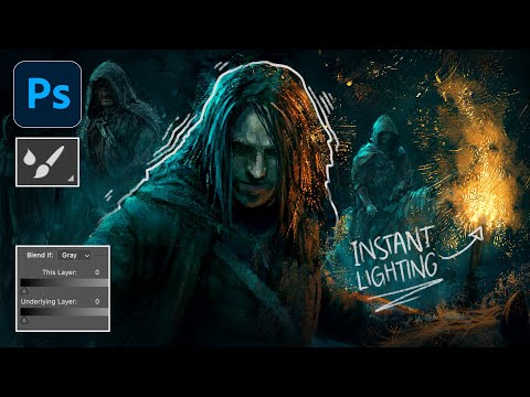 10 Digital Painting TRICKS in 10 Minutes - Digital Art Tutorial | Photoshop
