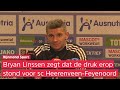 Feyenoord-spits Bryan Linssen liet andermaal zien dat sc Heerenveen zijn favoriete tegenstander is