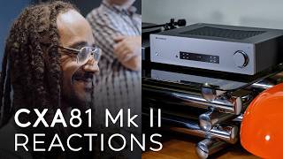 Video thumbnail for CXA81 Mk II: Exploring the Upgrade with Richer Sounds Reactions by Cambridge Audio