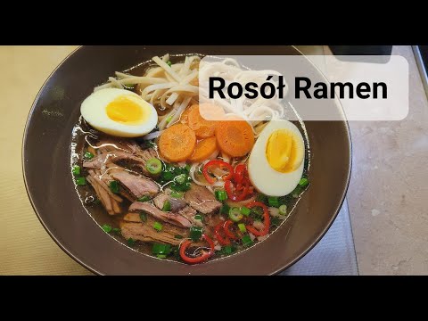 HIT Ramen – słynny japoński rosół / Simple Homemade Chicken Ramen  | MajkelGotuje