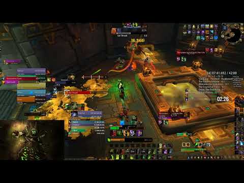 Destruction Warlock: Kings Rest +24 (123k DPS) - BFA Mythic+ Dungeon