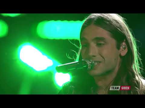 The Voice 2017 Johnny Gates   Live Playoffs  'Hands to Myself'