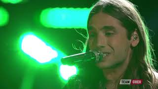 The Voice 2017 Johnny Gates   Live Playoffs  'Hands to Myself'