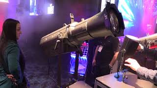 Video thumbnail for Chauvet Professional Ovation E-930VW ellipsoidal & Ovation F-915FC Fresnel Overview at NAMM by idjnow