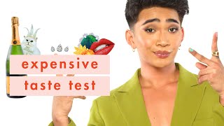 Beauty Guru Bretman Rock Knows His Freaking Coconut Water 👀 | Expensive Taste Test | Cosmo