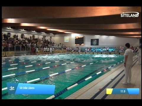 Serie 22 dei 50 Stile Libero  Assoluti Maschi Master - Campionati Regionali Masters 2014 di Veneto