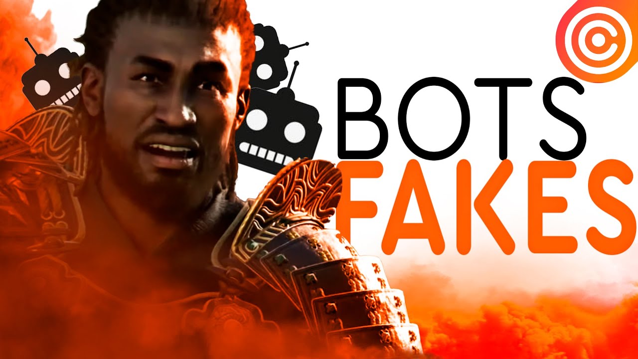 Ubisoft passa VEXAME ao usar BOTS pra ELOGIAR o Assassin's Creed Shadows