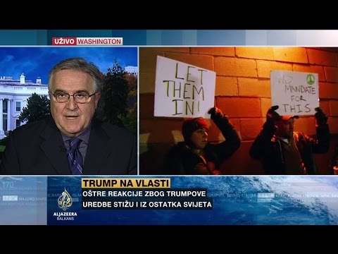 Puljić o protestima protiv uredbe Donalda Trumpa