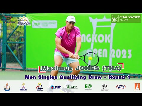 Bangkok Open 2023 (2) MS Qualifying Draw-Round 1- [WC] Maximus JONES (THA) vs Michael VRBENSKY (CZE)