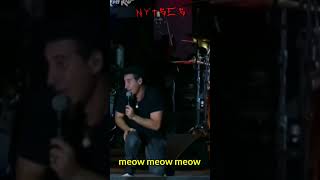 Serj Tainkian: meow meow meoooow #systemofadown #rock #shorts #rockinrio