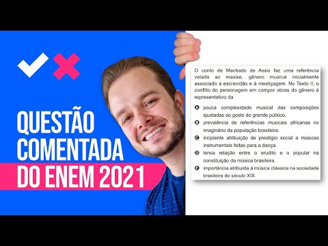 QUESTÃO ENEM 2021 - Questão com gabarito errado em alguns sites...