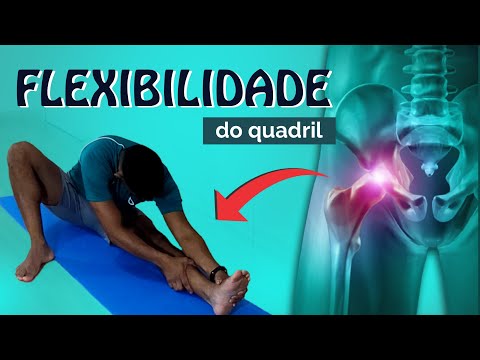 Alivio DORES NO QUADRIL -  Exercícios de flexibilidade para o quadril