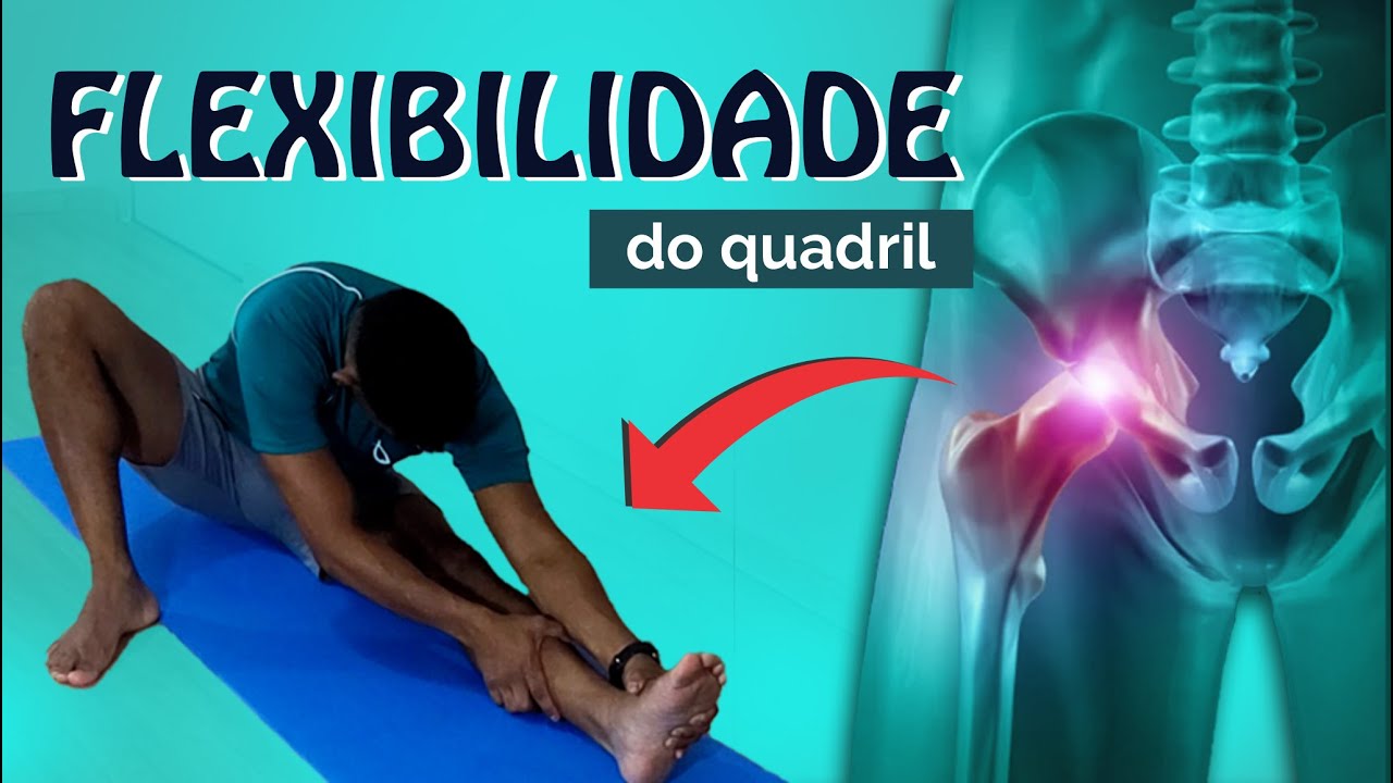 Alivio DORES NO QUADRIL -  Exercícios de flexibilidade para o quadril