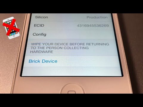 “Brick Device” Prototype iOS Feature - Apple iPhone Prototype Destruction - Apple Demo