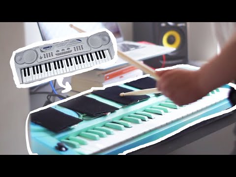 I Turned an Old Keyboard into a Midi Controller