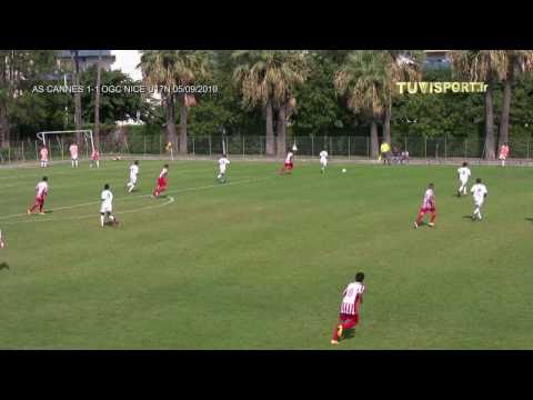 AS CANNES - OGC NICE U17 NATIONAUX - TUVISPORT Copyright septembre 2010