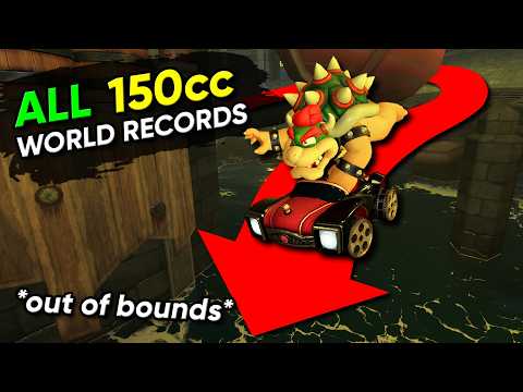 Reacting to EVERY World Record in Mario Kart World!