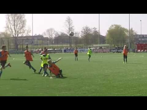 Mats Nijman  - AZ-voetbalschool toernooi 9-4-2017