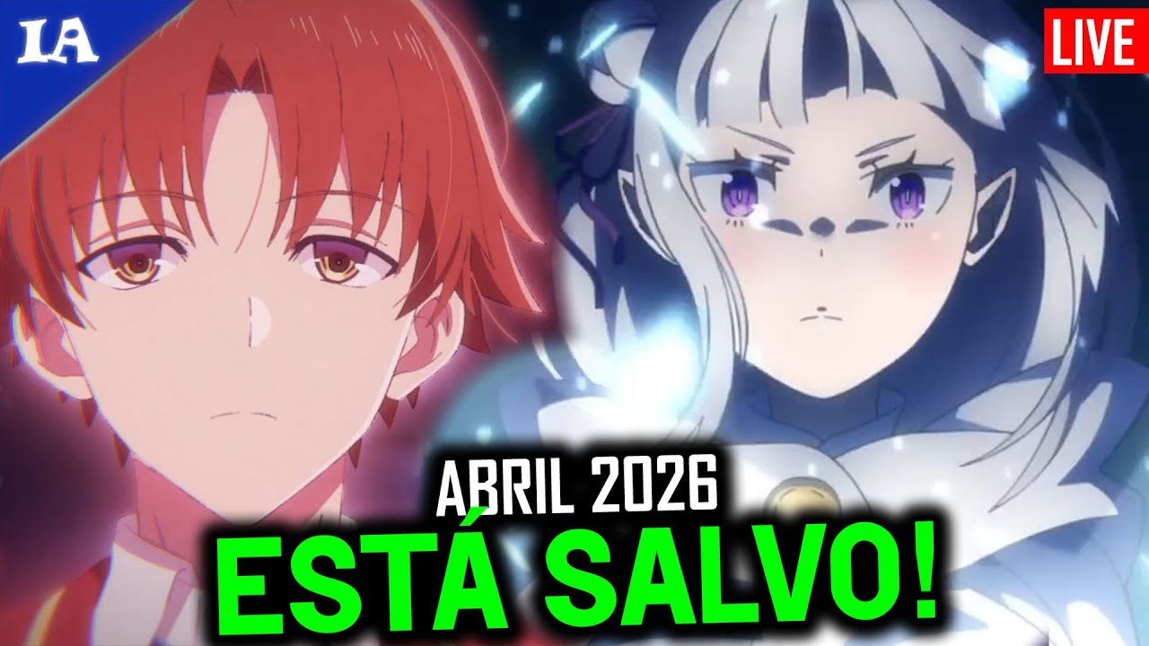 Novidades de REZERO 4 e CLASSROOM OF ELITE 4